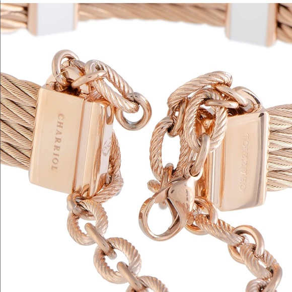 🔆 CHARRIOL St. Tropez Steel Lacquer bangle - Picture 4 of 6